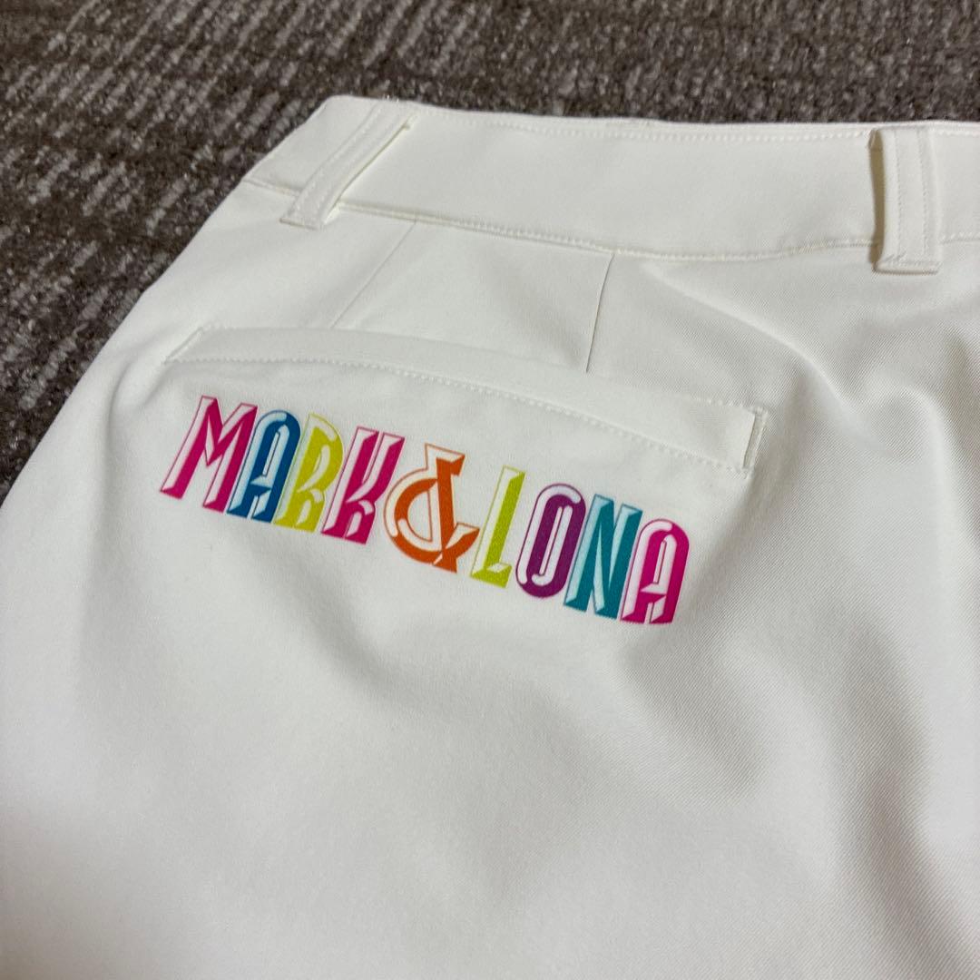 MARK & LONA 花柄スカート ホワイト未使用品