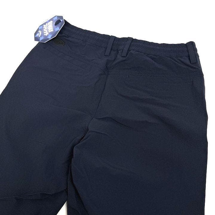 新品 キャロウェイ 8WAYストレッチ シワナイロン 撥水 パンツ 紺 L