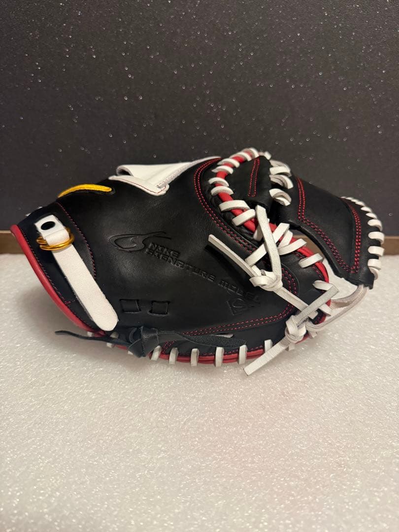 ★未使用 NIKE ナイキ 一般軟式 キャッチャーミット オーダー風 城島モデル