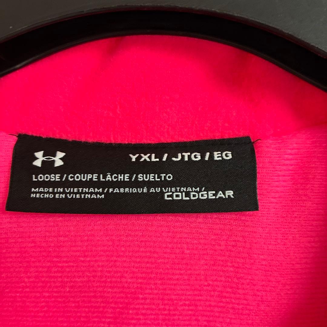早い者勝ち Under Armour ベンチコート YXL ネイビー/ピンク