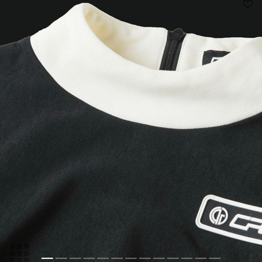 CPGチェーンロゴグラフィカルワンピース Ｌ新品