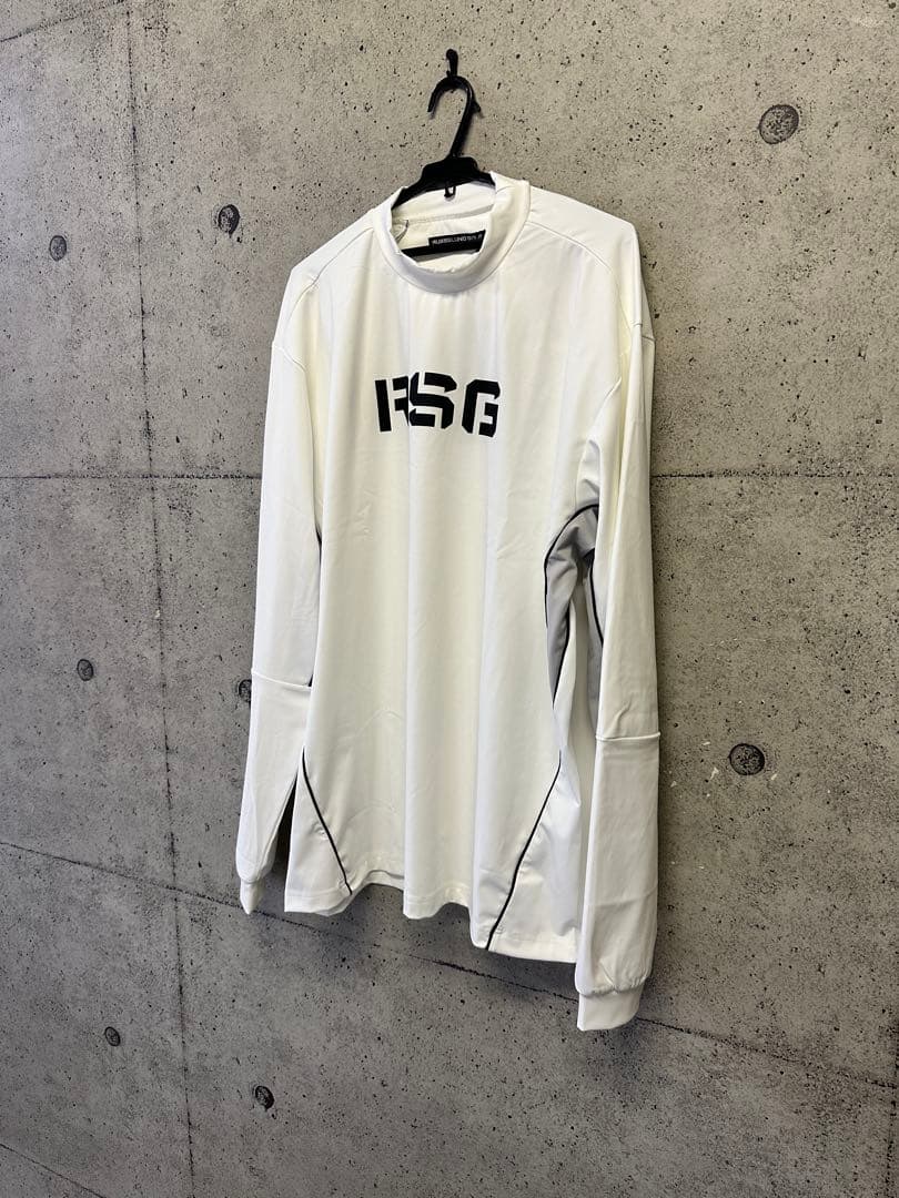 【新品未使用】サイズ7 メンズ モックネックシャツ ラッセルノ 2177