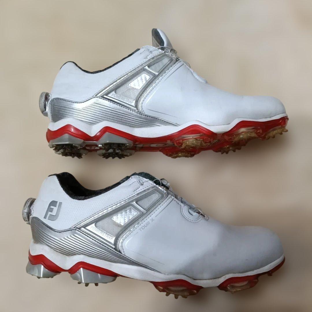 【美品】FJ TOUR X ゴルフシューズ JPN 27 (USA 9)