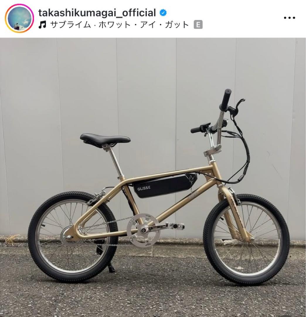 WO BIKES×GDC GLISSE ゴールド　木村拓哉　窪塚洋介