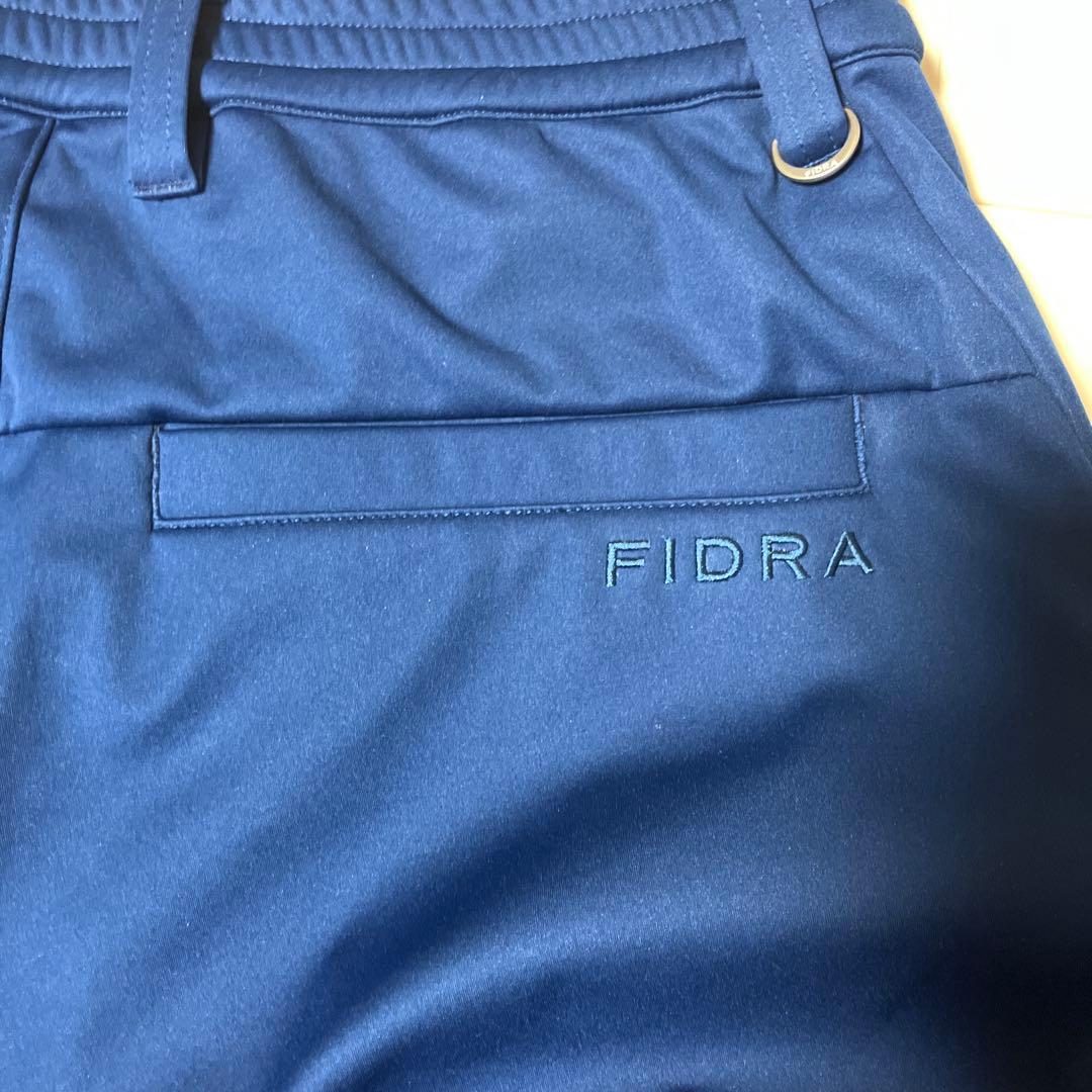 FIDRA メンズ　ネイビー ゴルフ　撥水　防水　ロングパンツ　裏起毛　XL