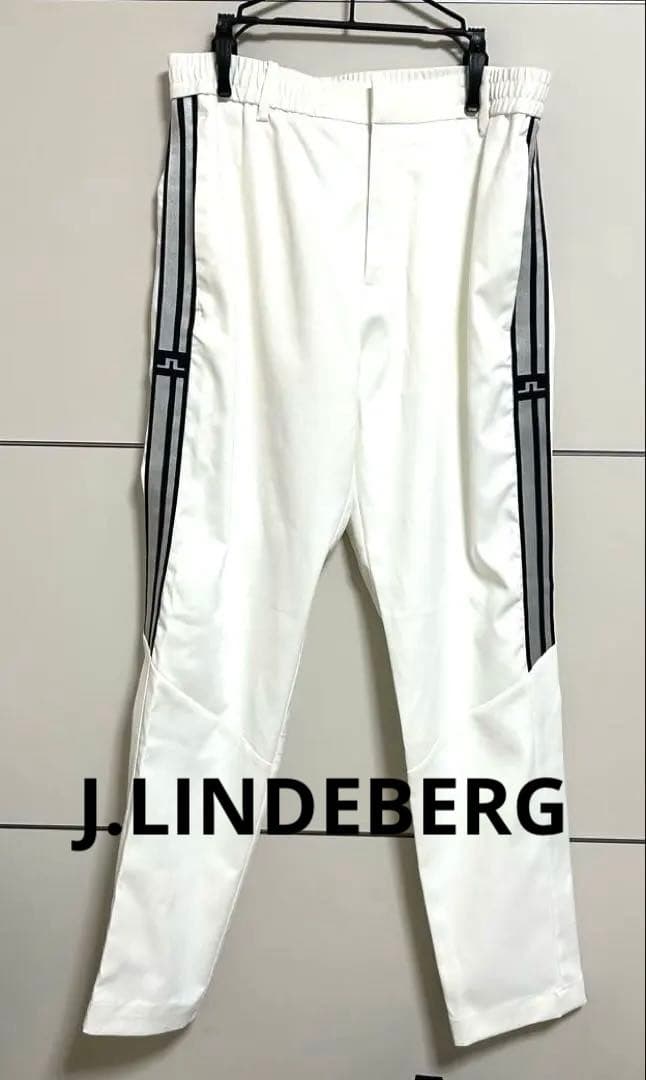【美品】J. LINDEBERG ストレッチ　ジョガーパンツ 30/32