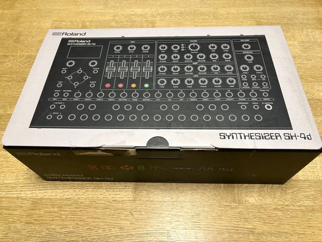 Roland SH-4d シンセサイザー
