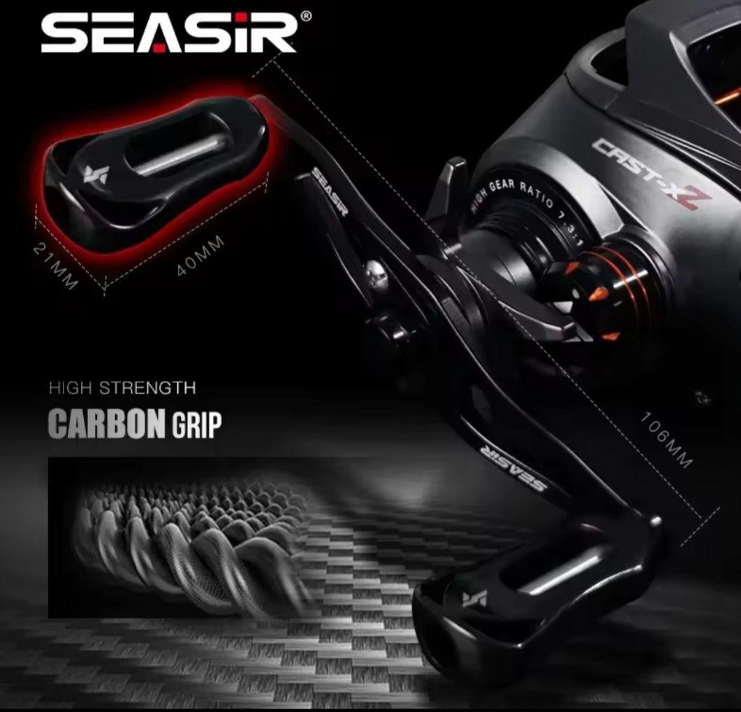 SEASIR CAST-X2 ベイトリール 7.3:1　2個　新品未使用品　左巻