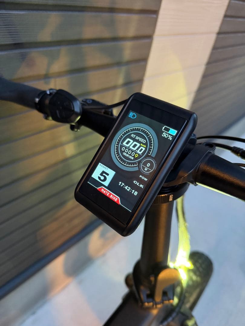 新ロゴMATE X メイトバイク電動アシスト自転車　ブラックMATE BIKE
