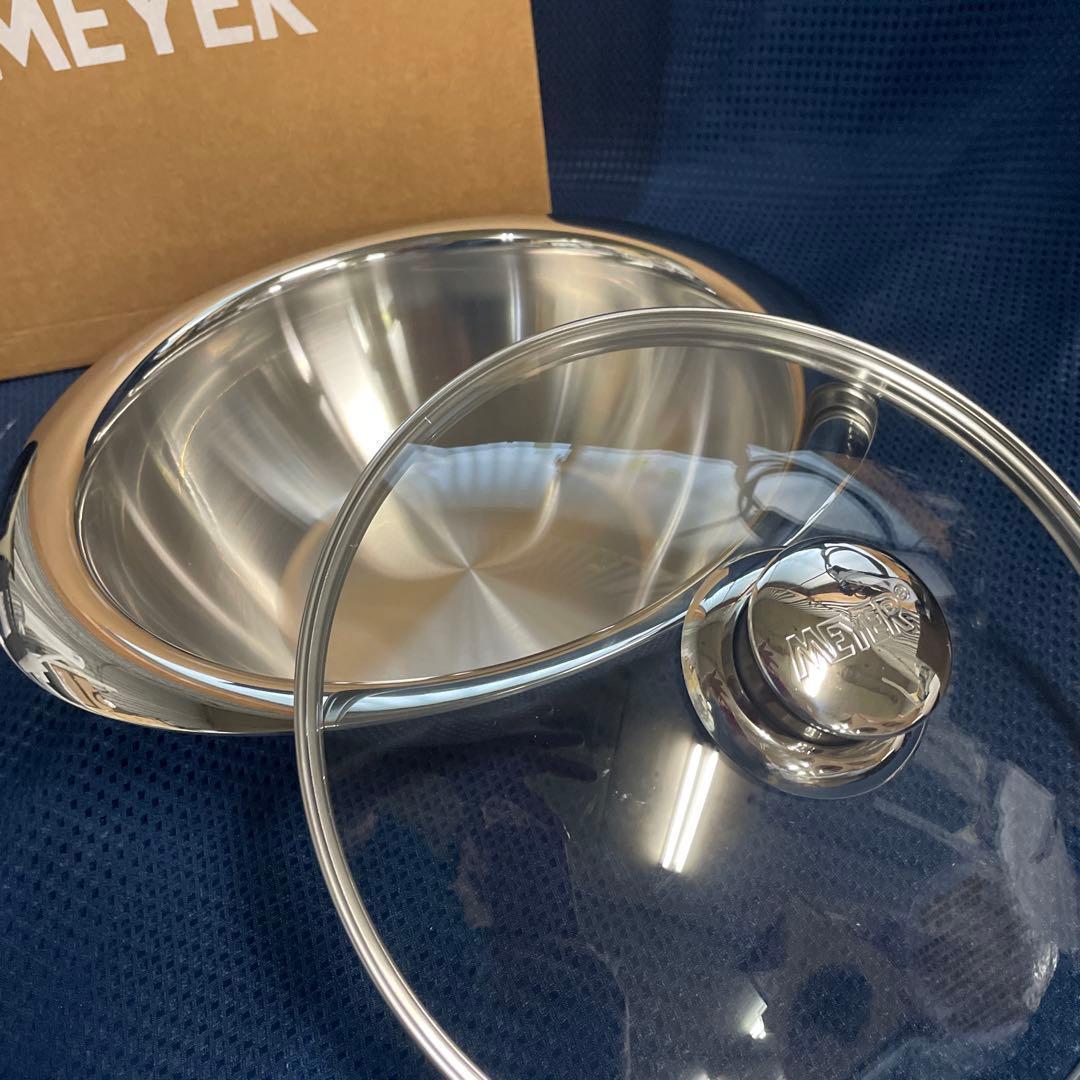 冬SALE！マイヤー ！新発想の調理器具 ＮＥＷＰＡＮ ＜２２ｃｍ＞