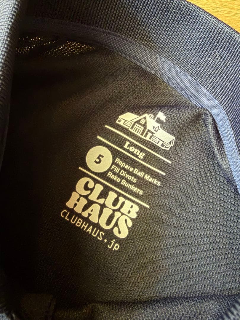 【新品未使用】Clubhaus The Crew Polo ネイビー L