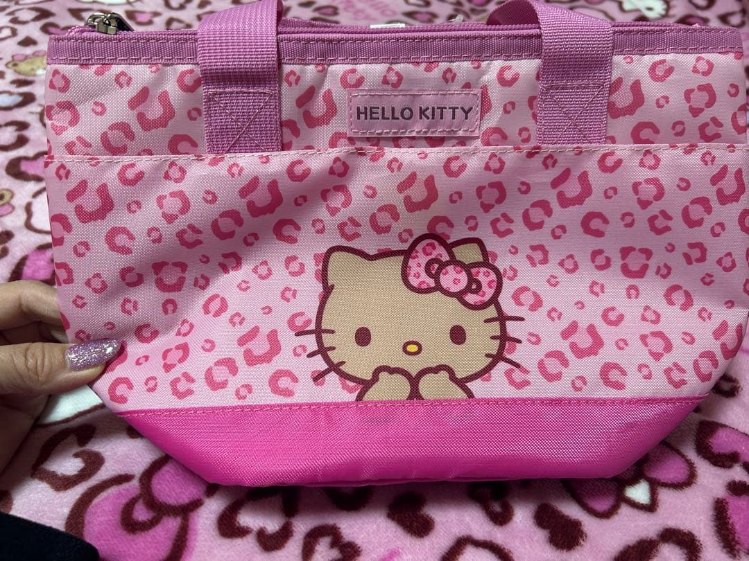 新品 アベイル ♡ハローキティ♡ピンクヒョウ柄セット