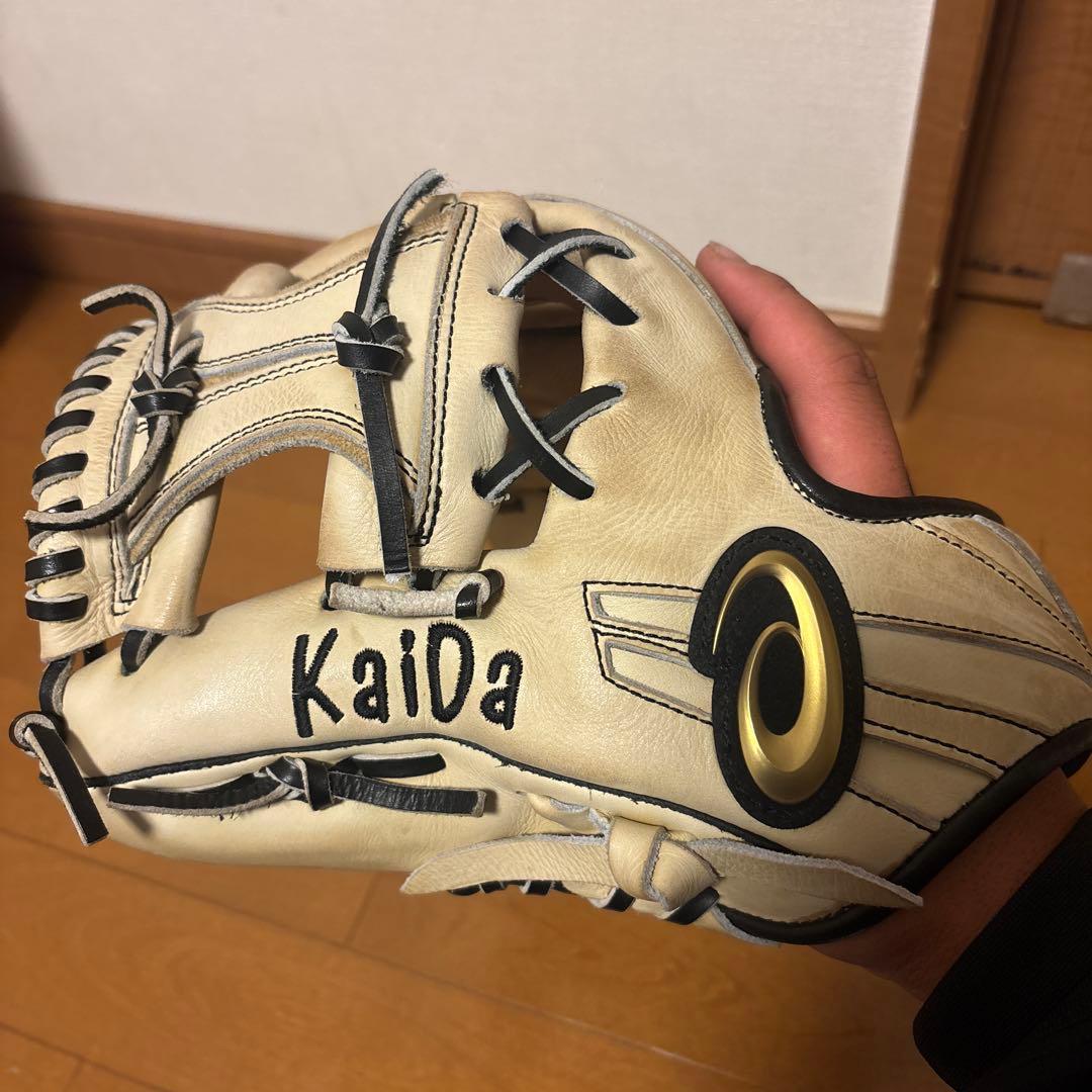 【希少】【美品】‼️プロ支給品左グローブ元オリックス　海田智行選手実使用グローブ❗️