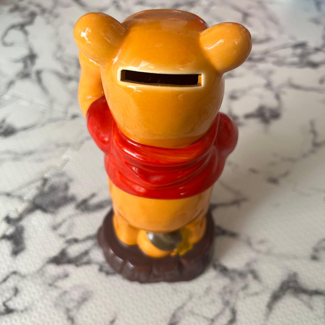くまのプーさん 貯金箱 陶器製
