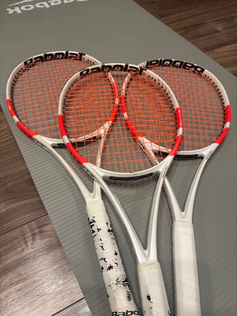 Babolat PURE STRIKE 100 2024ラケット 3本セット