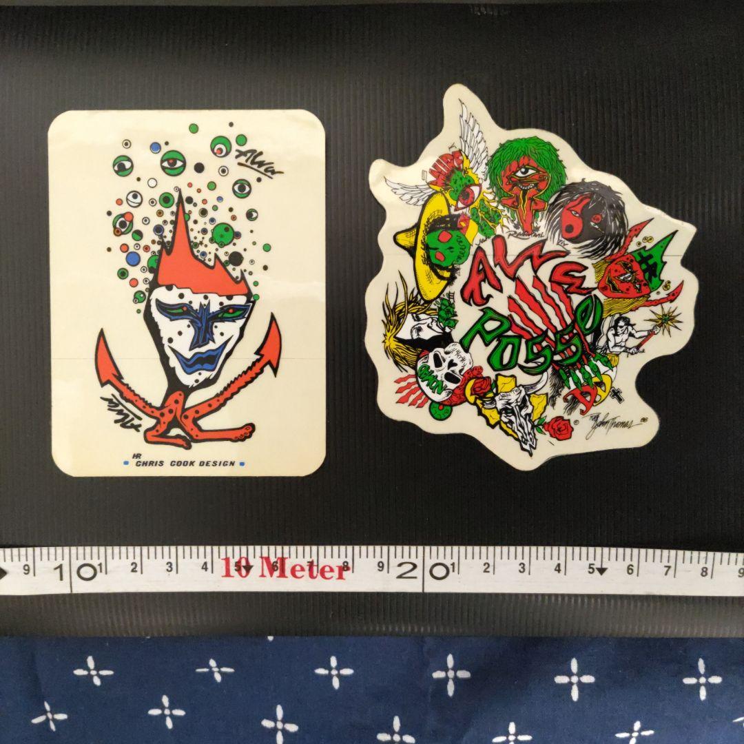 レア 80s Alva sticker skateboards zorlac
