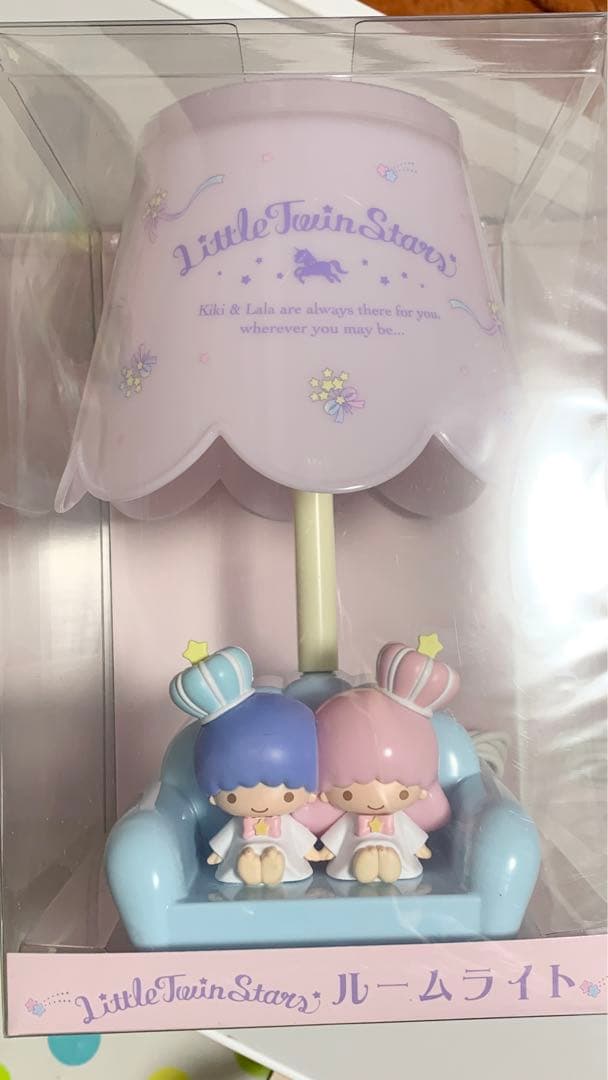 リトルツインスターズ キキ＆ララ ルームライト 卓上スタンド　サンリオ
