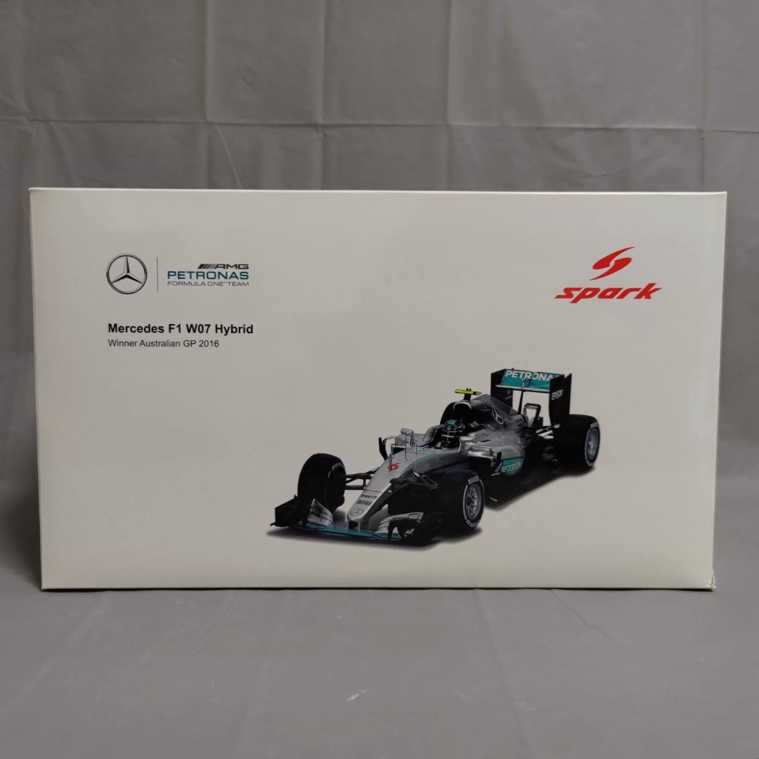 1/18 メルセデス F1 W07 2016 ロズベルグ #6 18S242