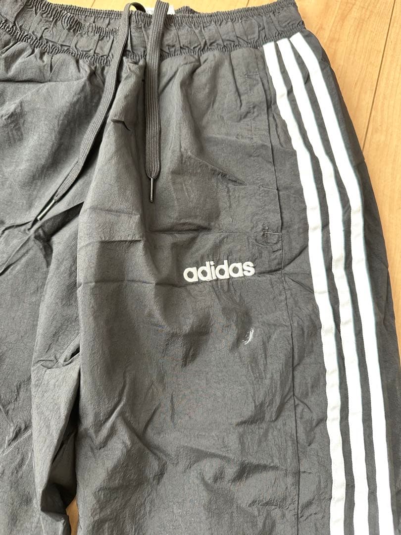 adidas ブラック ジャージ上下セットL