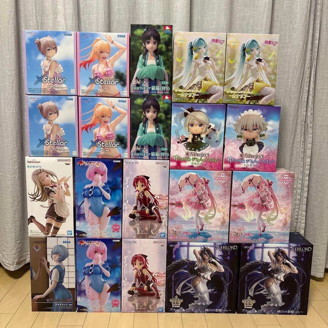 アニメキャラクターフィギュア 20点セット