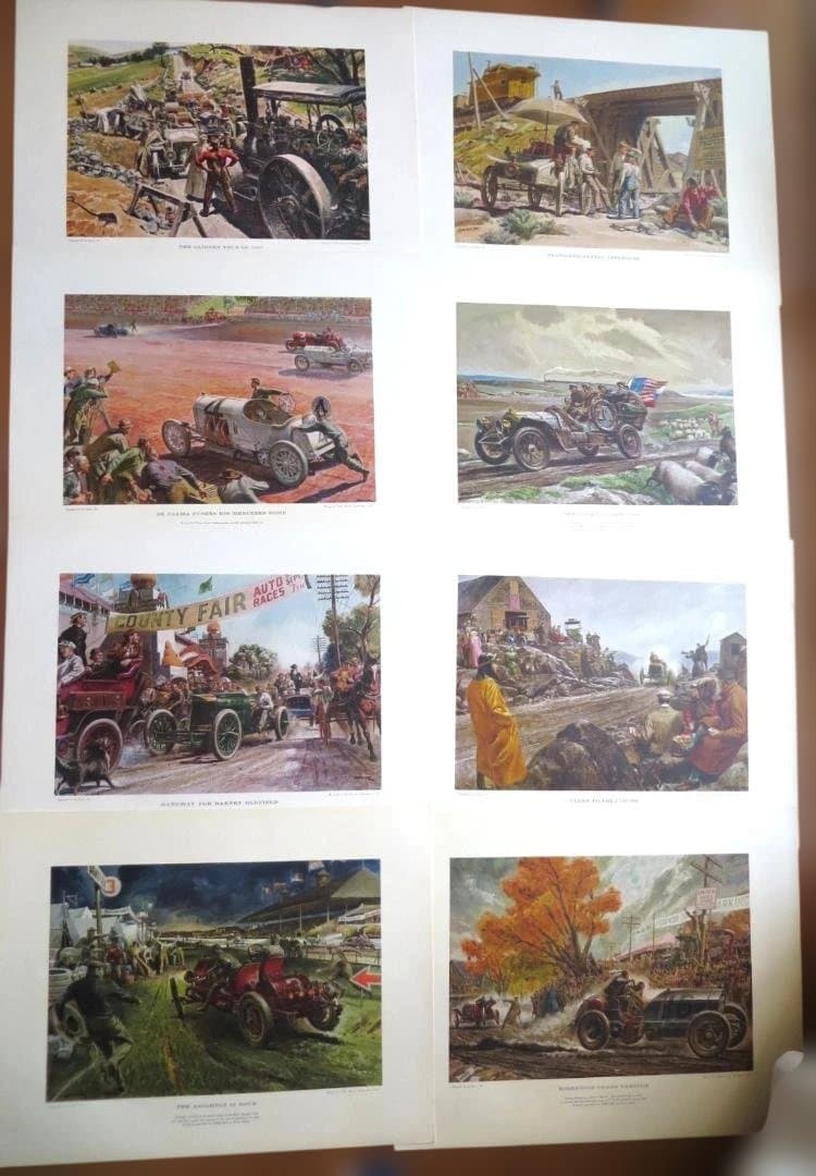 Peter Helck ピーター ヘルク 1940年代のプリント 8枚セット