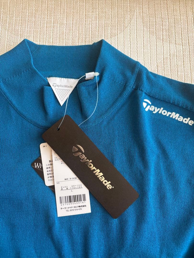 TaylorMade 青 長袖セーター