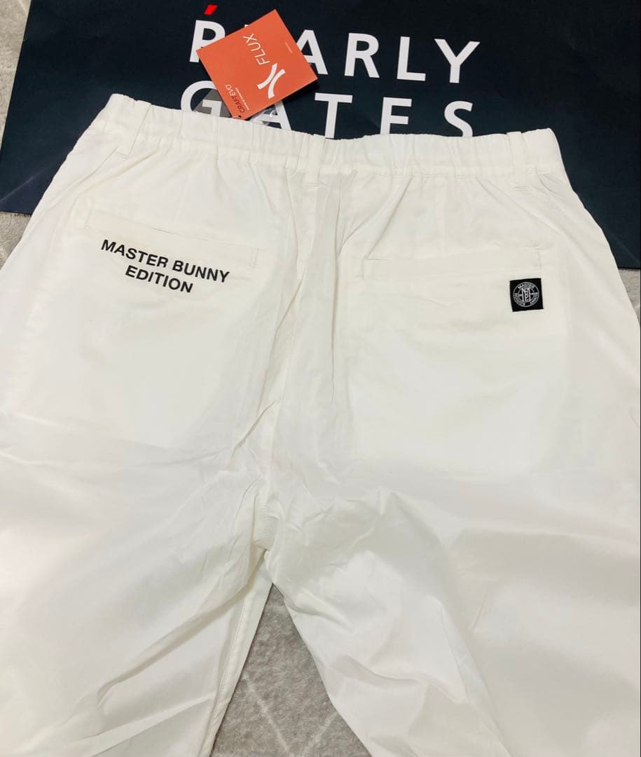 新品 マスターバニー 2WAYストレッチメランジタフタパンツ(5)サイズL/白