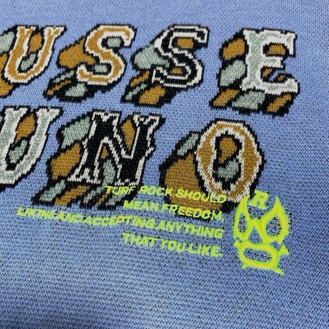 RUSSELUNO ニット セーター 4 ライトブルー ルチャロゴ