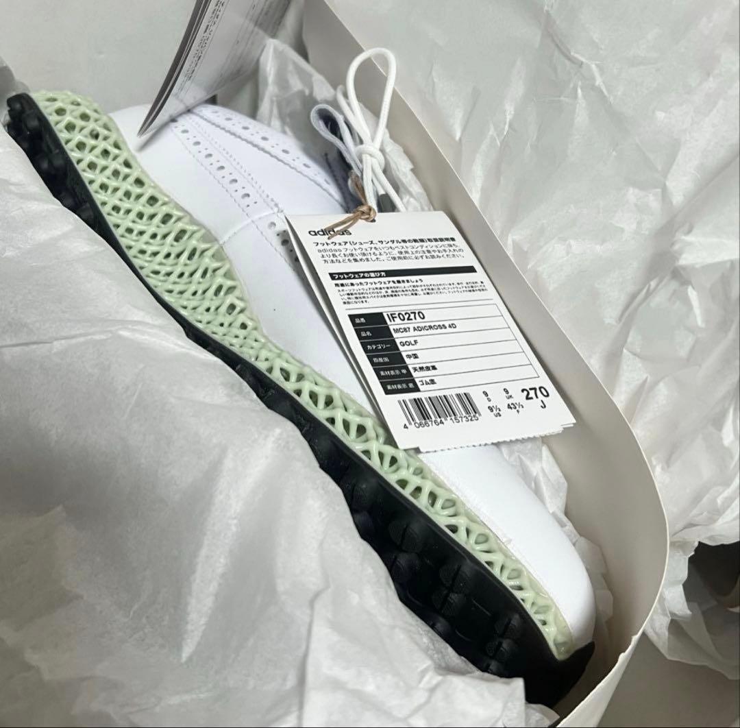 adidas MC87 アディクロス 4D IF0270 ホワイト