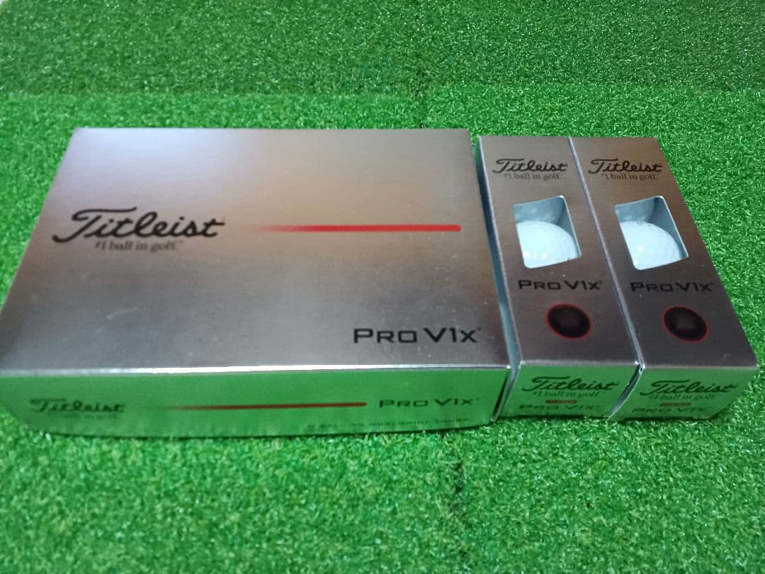 《6スリーブ》ゴルフボール タイトリスト Pro V1x　ホワイト