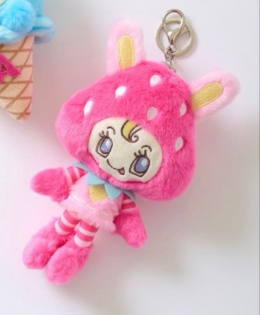【即日発送】ナルミヤハッピーパーク ぬいぐるみチャーム&エコバッグ　2点セット