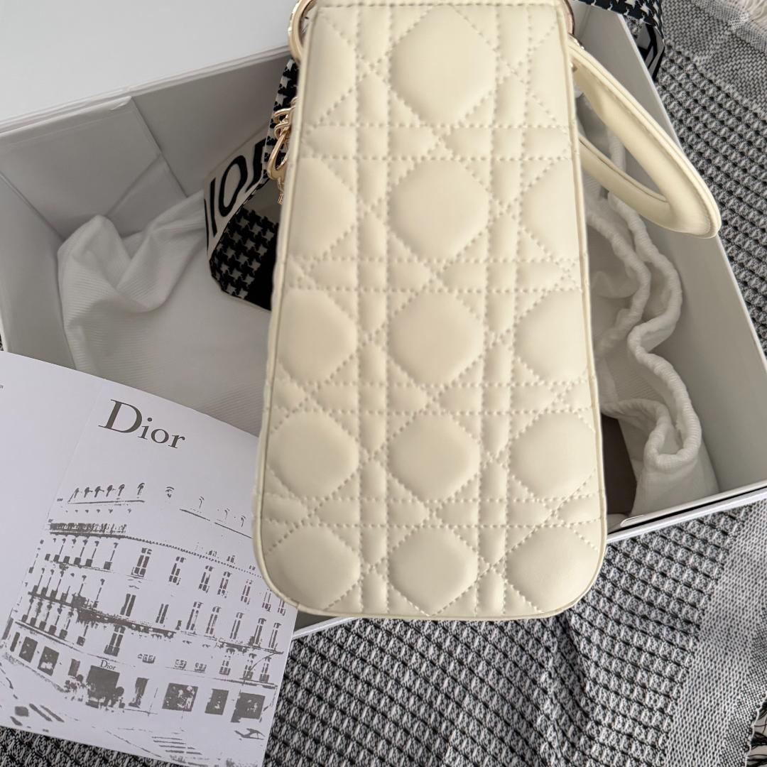 ✨美品✨Dior ホワイトレザー ハンドバッグ