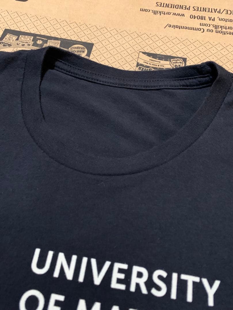 米軍放出 メリーランド大学 3点セット サファリハット Tシャツ スクールバッグ
