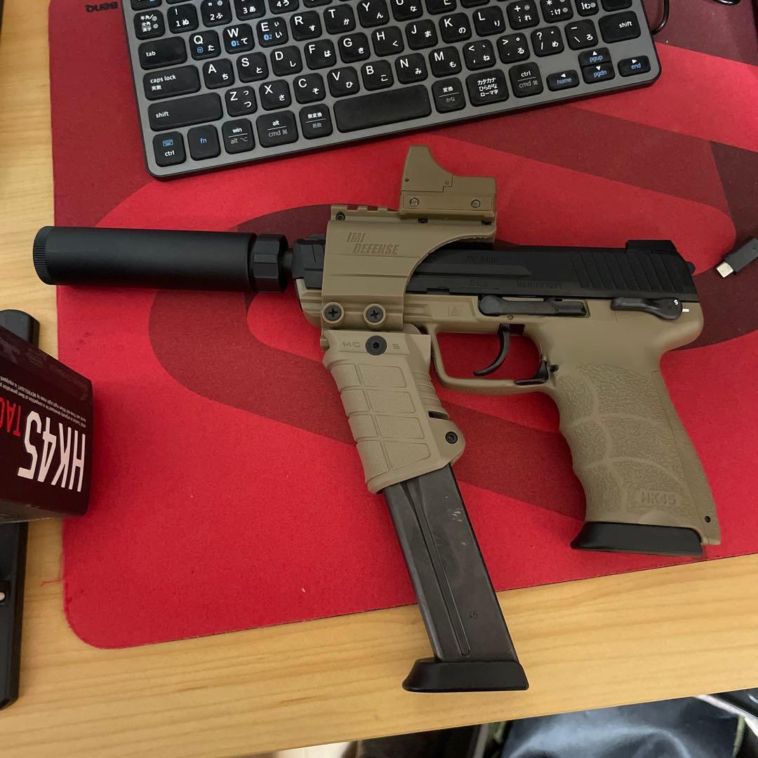 マルイ　hk45 t 実物パーツ多数　カスタム　ガス　グロック　ハイキャパ