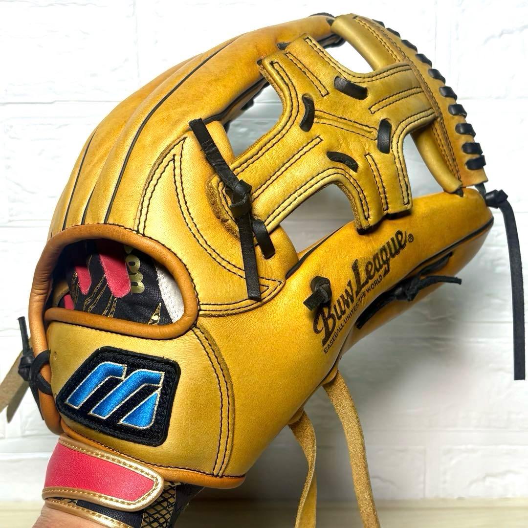 ミズノ ビューリーグ 松井秀喜モデル ゴジラ型ウェブ 外野用 軟式 グローブ