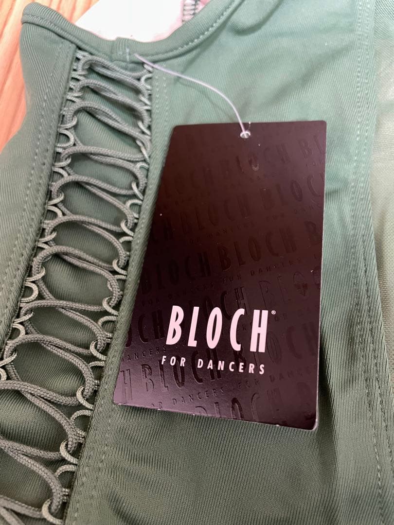 BLOCH グリーン バレエレオタード 新品