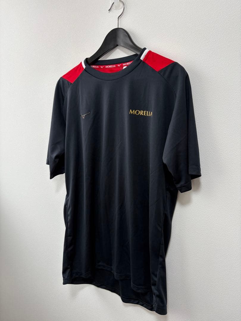 【2XL】新品 2枚セット MIZUNO MORELIA トレーニングシャツ 黒