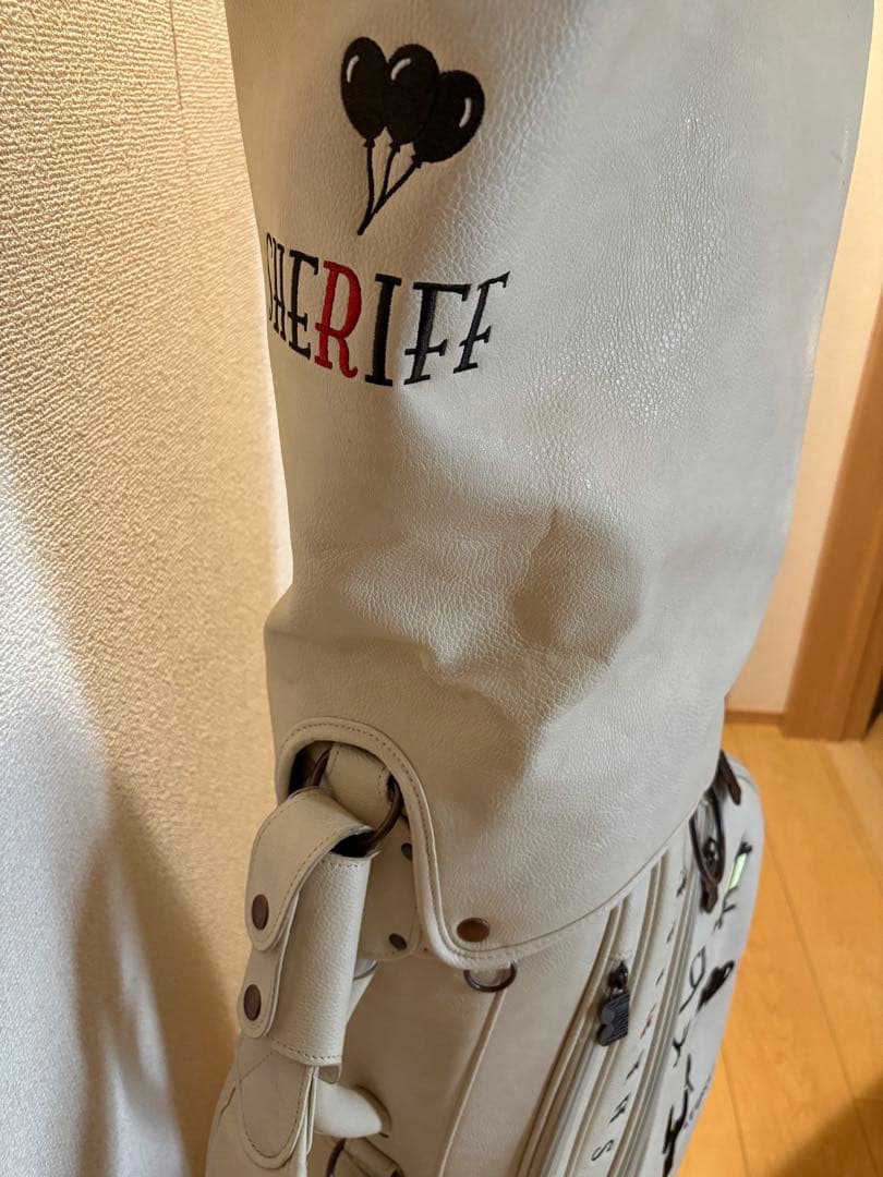 SHERIFF ゴルフバッグ　CLASSIC アイボリー