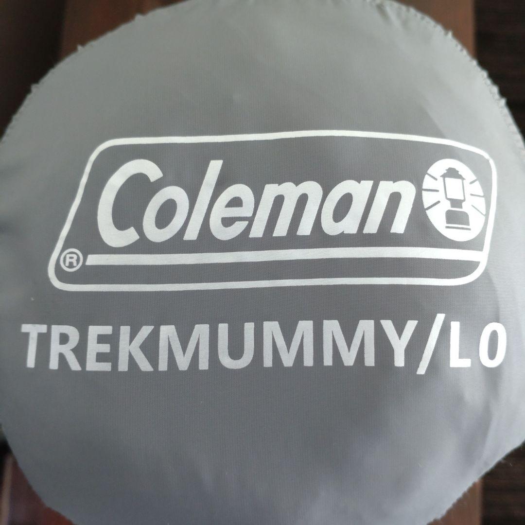 新品・コールマントレックマミーLO寝袋シュラフ グレーアウトドアキャンプ登山