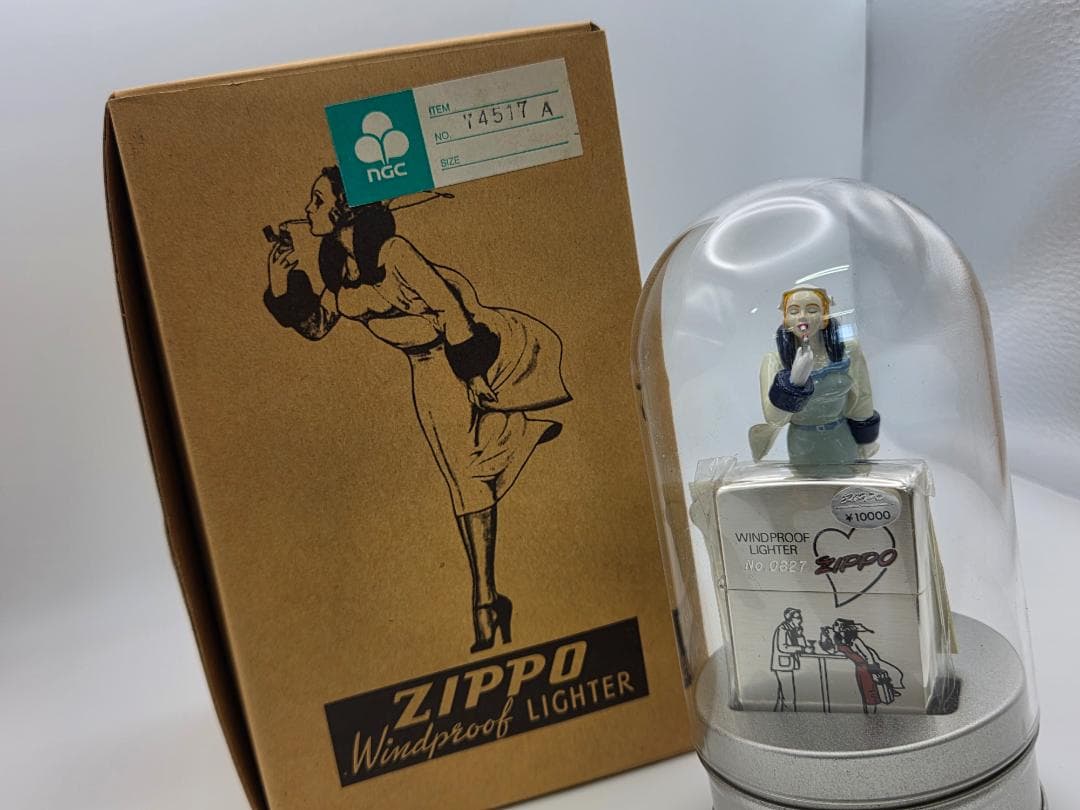 新品 未使用 ウィンディガール ZIPPO ライター オルゴール 74517A