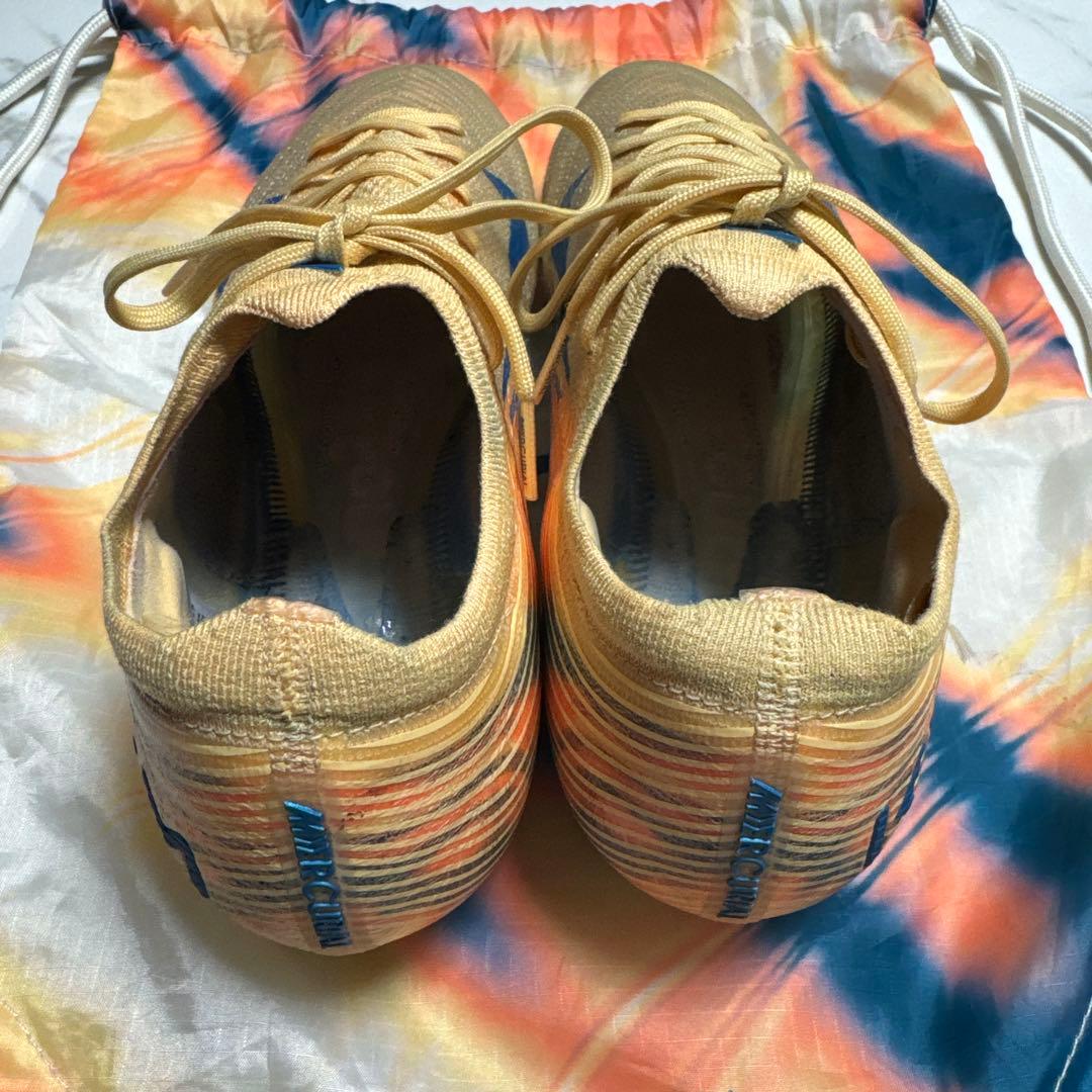 Nike Mercurial サッカーシューズ ベージュ/青