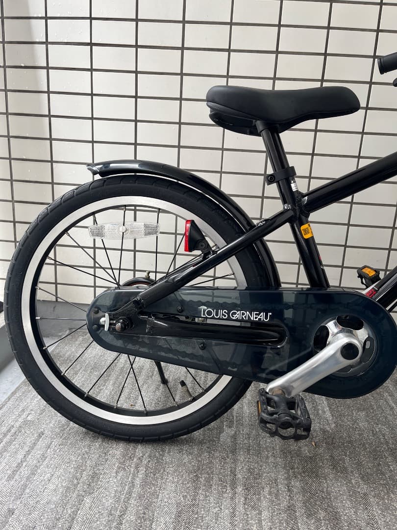 ルイガノ　子供用自転車　k18lite 18インチ　ブラック　泥よけ・ライト付き