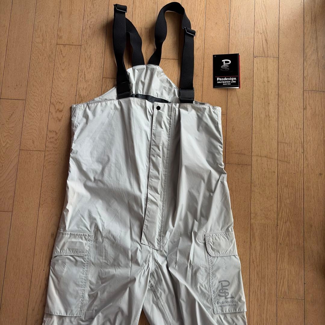Pazdesign フィッシングスーツ(上下セット) グレー/レッド