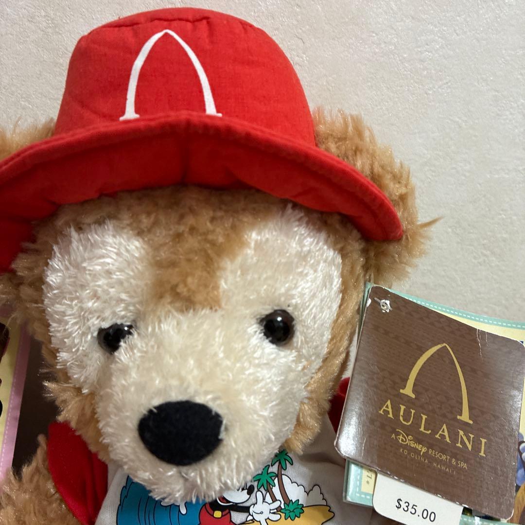 劇レア　ハワイAULANI ダッフィーとシェリーメイ　ぬいぐるみ　セット