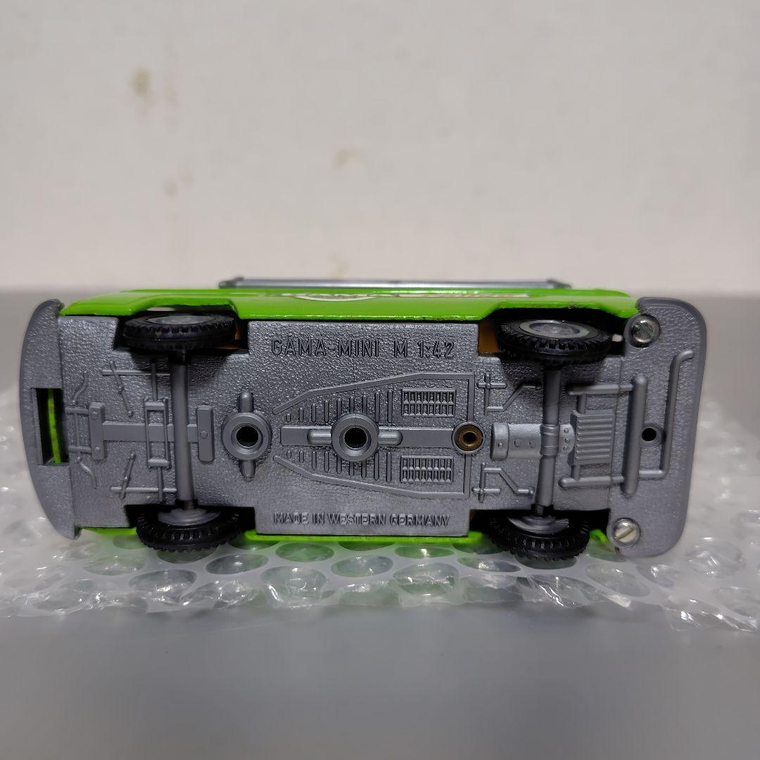 GAMA フォルクスワーゲンレイトバス キャリア付き　グリーン