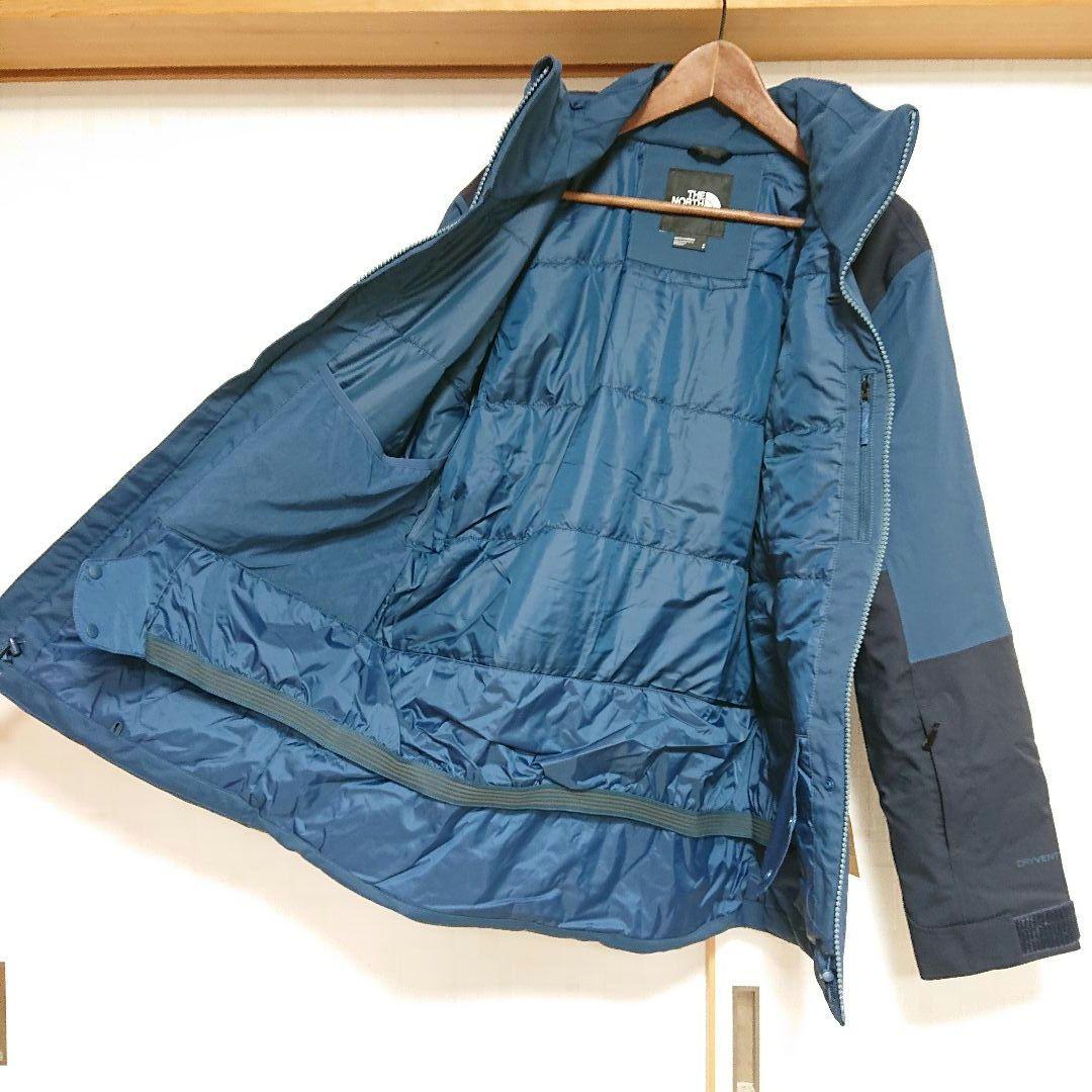 新品未使用THE NORTH FACEスキー、スノーボードジャケットウェアM青紺