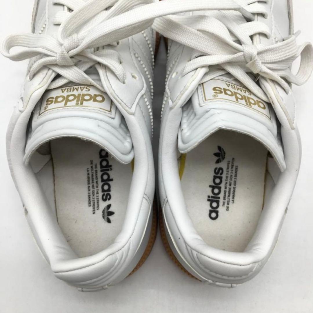 アディダス ゴルフシューズ 白 サンバ SAMBA 23.5 adidas