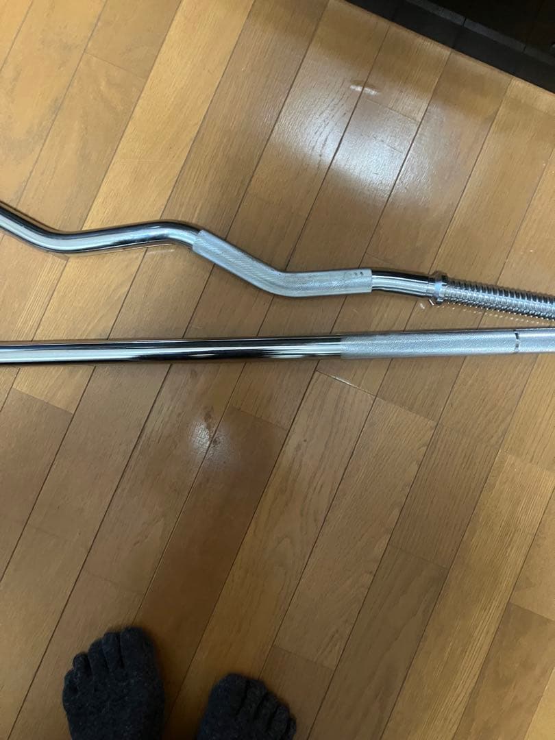 引き取り限定　ストレートバーとEZバーセット