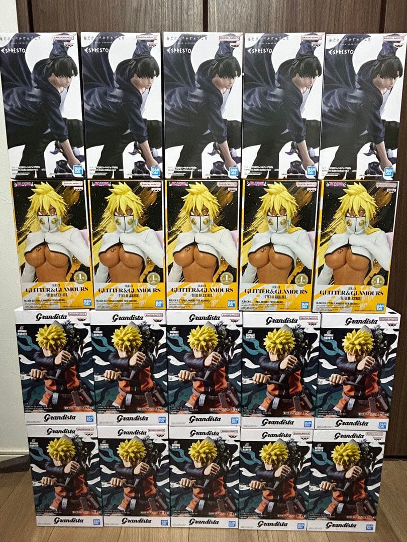 フィギュアまとめ売り　ナルト　俺だけレベルアップな件　水篠旬　ブリーチ　ハリベル