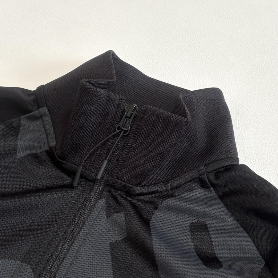 【新品】F.C.R.B. SOPH. ジャージ ビッグロゴ 総柄 M ブラック